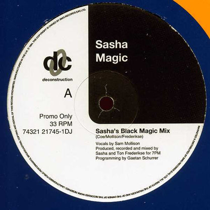 Sasha : Magic (12", Promo)