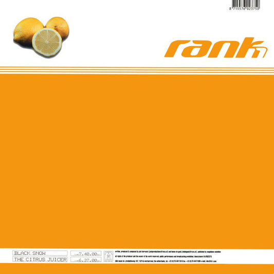 Rank 1 : Black Snow / The Citrus Juicer (12", Pic)