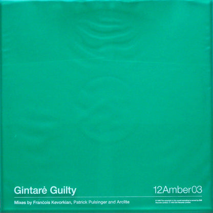Gintarė* : Guilty / Earthless (2x12", Promo, Cle)