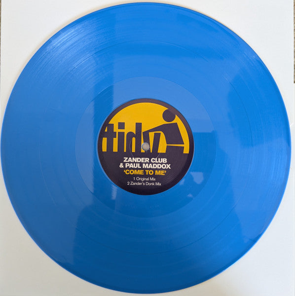 Zander Club & Paul Maddox / Ian M : Come To Me / Crank (12", Ltd, Blu)