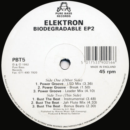 Elektron : Biodegradable EP2 (12", EP)