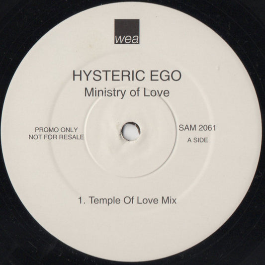 Hysteric Ego : Ministry Of Love (2x12", Promo)