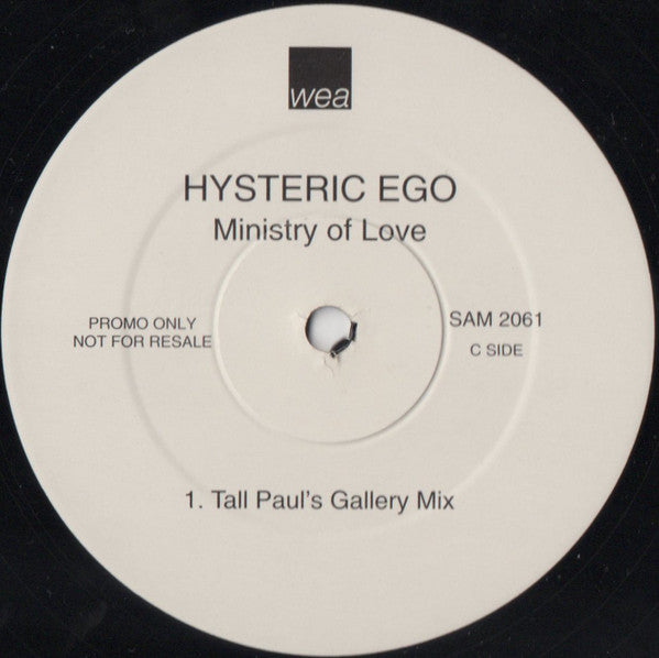 Hysteric Ego : Ministry Of Love (2x12", Promo)