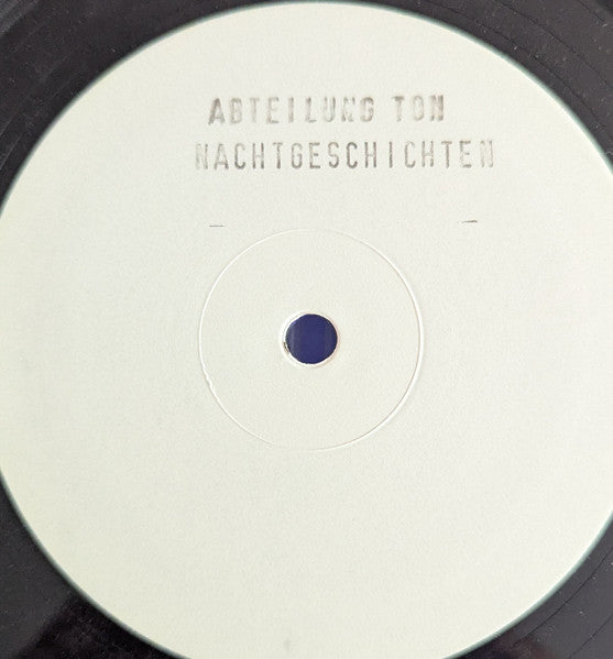 Abteilung Ton : Nachtgeschichte (12", W/Lbl, Pro)