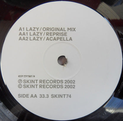 X-Press 2 Featuring David Byrne : Lazy (12", Single)