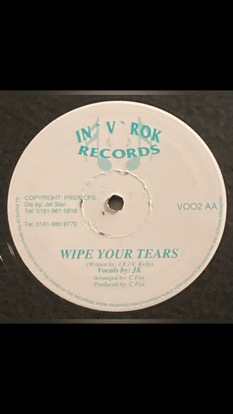 JK : Sweet Memories / Wipe Your Tears (12")