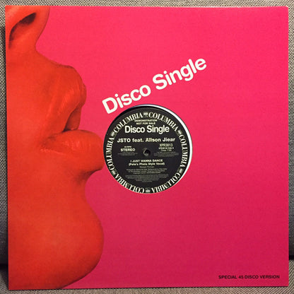JSTO : I Just Wanna Dance (12", Promo)