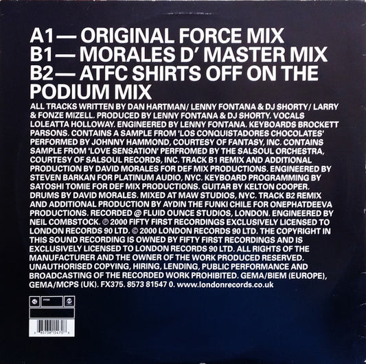 Lenny Fontana & DJ Shorty : Chocolate Sensation (12")