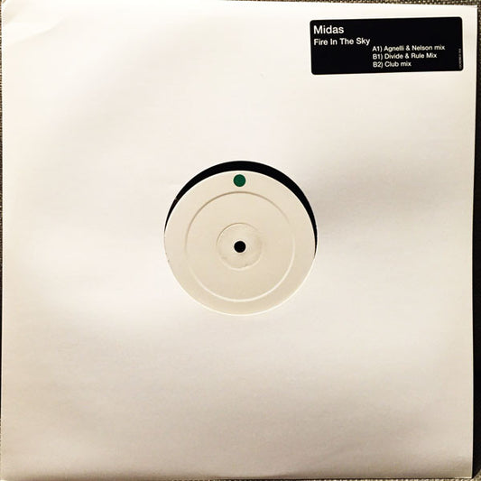 Midas (8) : Fire In The Sky (12", W/Lbl)