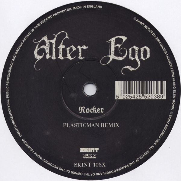 Alter Ego : Rocker (Remixes) (12")