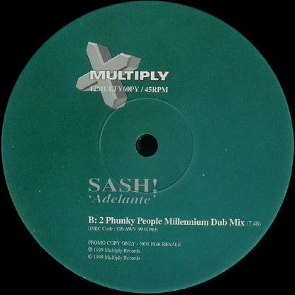 Sash! : Adelante (12", Promo)