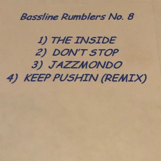 Various : Bassline Rumblers Vol 8 (12", EP, Unofficial, W/Lbl)