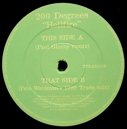 200 Degrees : Hellfire (12")