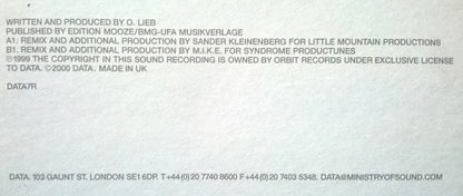 Oliver Lieb : Subraumstimulation (Remixes) (12")