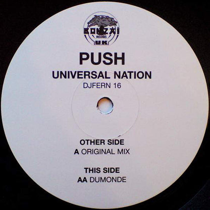 Push : Universal Nation (2x12", Promo)