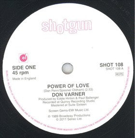 Don Varner : Power Of Love / Masquerade (7")