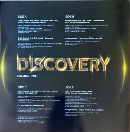 Craig Connelly : Discovery Volume Two (2x12", Album, Ltd, Ora)