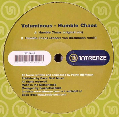 Voluminous : Humble Chaos (12")