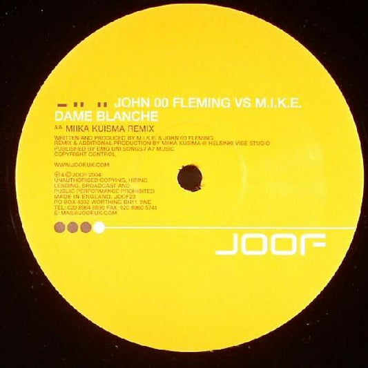 John 00 Fleming* vs M.I.K.E. : Dame Blanche (12")