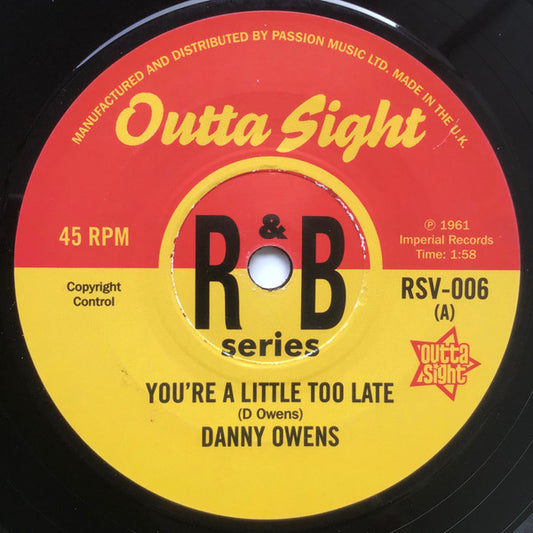 Danny Owens / Benny Spellman : You're A Little Too Late / Ammerette (7", Single)