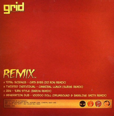 Various : The Remix EP (2x12", EP, Comp)