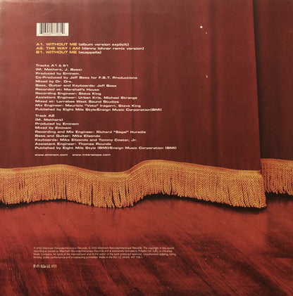 Eminem : Without Me (12", Single)