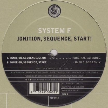 System F : Ignition, Sequence, Start! (12")