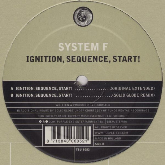 System F : Ignition, Sequence, Start! (12")