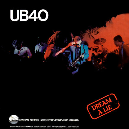 UB40 : The Earth Dies Screaming / Dream A Lie (12", Single)