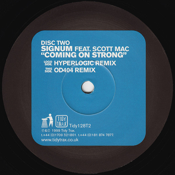 Signum Feat. Scott Mac : Coming On Strong (12", 2/2)