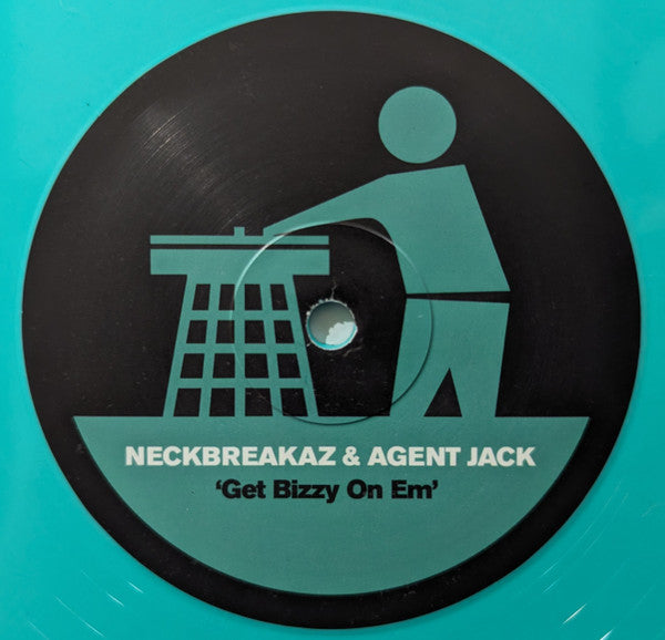 NeckBreakaz & Agent Jack / Bush Babies : Get Bizzy On Em / Delicious (12", Ltd, Tur)