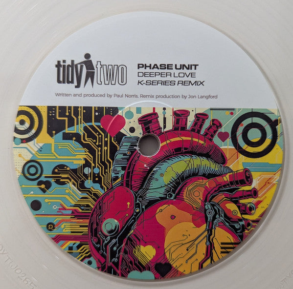 Phase Unit / Zander Club & Nomadic (16) : Deeper Love / Light A Rainbow (12", Ltd, Tra)