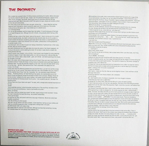 Miss Djax : Crack House (12", Ltd, Red)