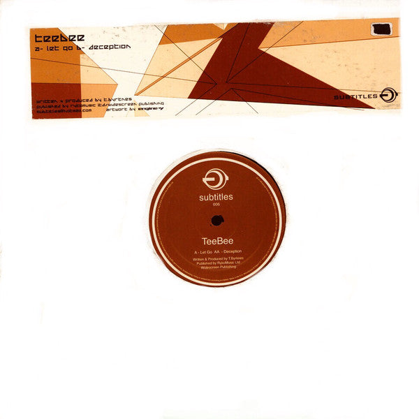 TeeBee : Let Go / Deception (12")