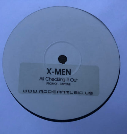 X-Men (2) : Busted Rhymes (12", S/Sided, Unofficial, W/Lbl)