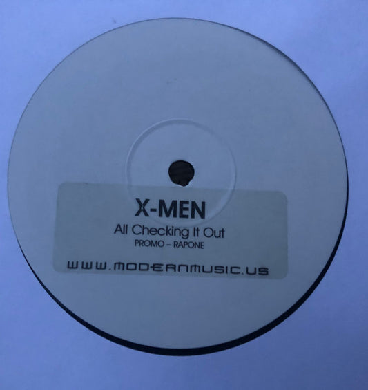 X-Men (2) : Busted Rhymes (12", S/Sided, Unofficial, W/Lbl)