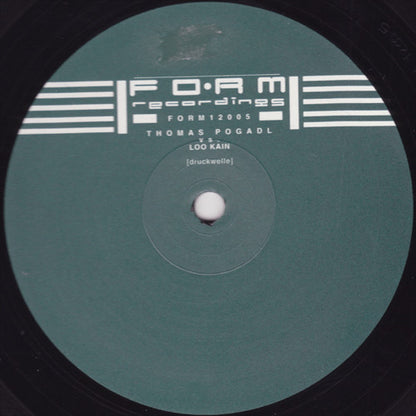 Thomas Pogadl vs. Loo Kain : Druckwelle (12")