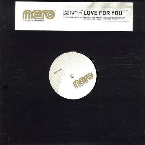 DJ Flex And Sandy W* : Love For You (12")
