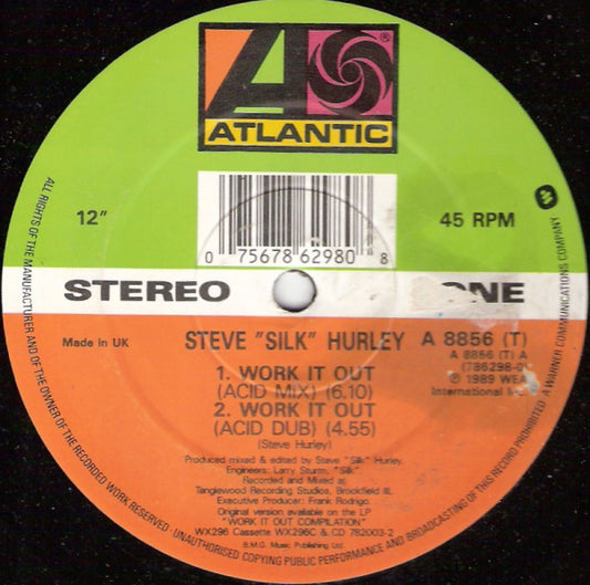 Steve "Silk" Hurley : Work It Out (12")