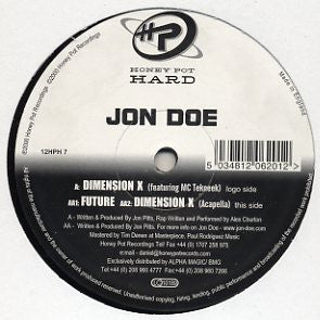 Jon Doe : Dimension X / Future (12")