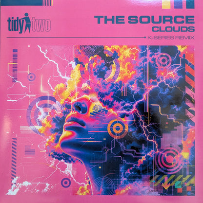 The Source / Rob Tissera & Paul Priestley : Clouds / An Eternal (12", Ltd, Blu)