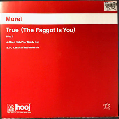 Morel : True (The Faggot Is You) (12", 2/2)