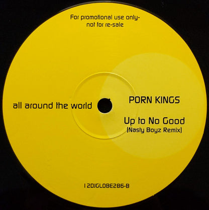 Porn Kings : Rock To The Rhythm / Up To No Good (12", Promo)