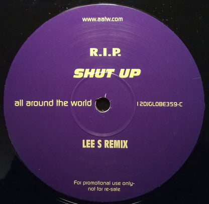 R.I.P. (3) : Shut Up (2x12", Promo)