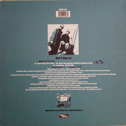 Dirty Beatniks : Don't Stop EP (12", EP)