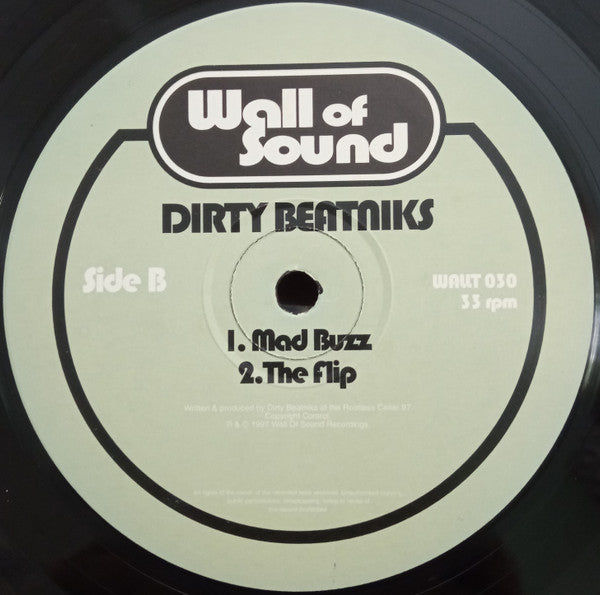 Dirty Beatniks : Don't Stop EP (12", EP)