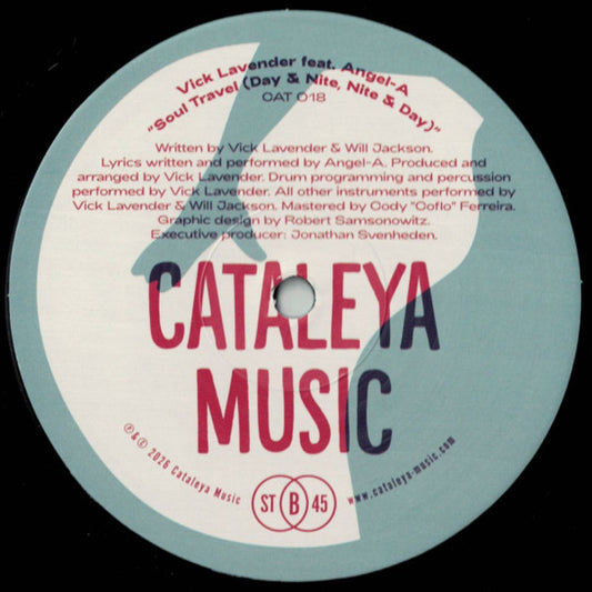 Vick Lavender Feat. Angel-A : Soul Travel (Day & Nite, Nite & Day) (12")