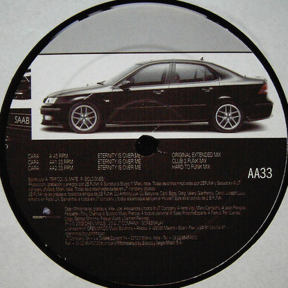 2B Funk Feat. Carriga : Eternity (Is Over Me) (12")