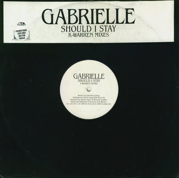 Gabrielle : Should I Stay (K-Warren Mixes) (12")