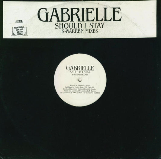 Gabrielle : Should I Stay (K-Warren Mixes) (12")